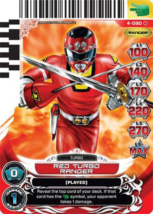 Red Turbo Ranger 090